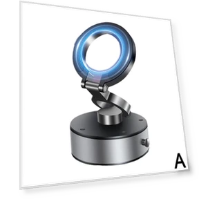 360° Rotating Universal Vacuum Magnetic Phone Holder — Dashboard Installation Kits, Auto Launcher