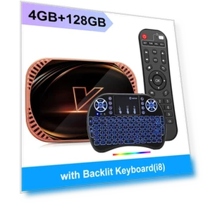 8K Smart TV Box — Ultra HD Media Players, Blackin