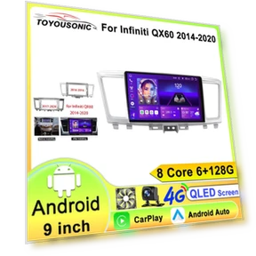 9-inch Touch Screen Car Stereo — In-Dash, ToyousoniC