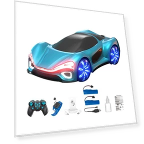 Concept Car with Remote Control and LED Lighting — Remote Control Cars, Toy