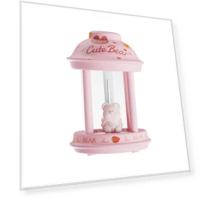 Cute Bear Humidifier with Warm Rainbow Lighting — Air Moisturizers, Living style