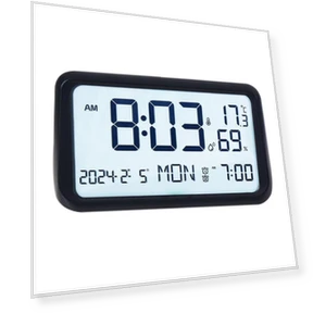 Digital Clock with Large Touch Screen — Clock, Super Dream Home