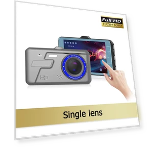 Dual Lens Dash Cam with Touch Screen — Dashboard Cameras, JOHO - CarGear