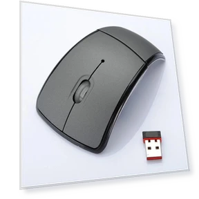 Foldable Wireless Mouse — Computer Mice, ping Day