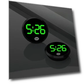Glowing Electronic Car Clock — Clock, Chic Home