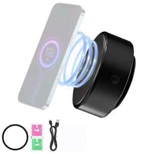 Magnetic Car Phone Holder with Wireless Charging, A Auto Parts Mall
