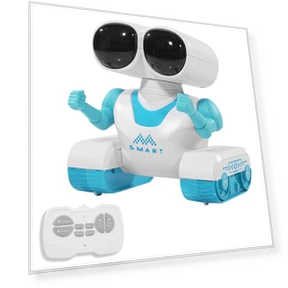 Rechargeable Remote Control Robot Toy — Interactive Figures & Robots, TOMTOP JMS