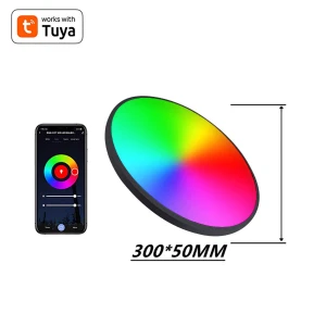 Round Ceiling Smart Light — Smart Light Bulb, COMKIDS MALL