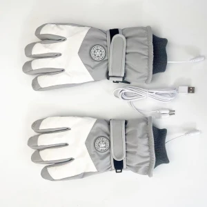 Ski Gloves with Touchscreen and USB Heating, Warm Land