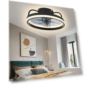 Smart Ceiling Fan with Light Control — Ceiling Fan Lighting Solutions, Seahorse Home