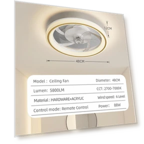 Smart Ceiling Fan with Light — Ceiling Fans, Seahorse Home