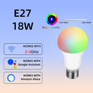 Smart LED Lamp — Smart Light Bulb, Intelligent Living Hall