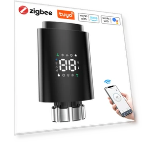 Smart Radiator Thermostatic Valve — Smart Climate Control, Stone Home