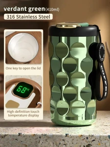 Smart Thermos for Coffee — Smart Water Bottle, Rustic Elegance House