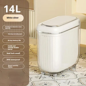 Smart Waste Bin Sensor — Smart Trash Can, Simple and warm