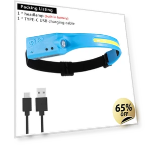 Touch Headlamp — Flashlights, Luminaire Lighting Mall