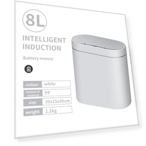 Touchless Trash Can — Waste Baskets, WTEMPO