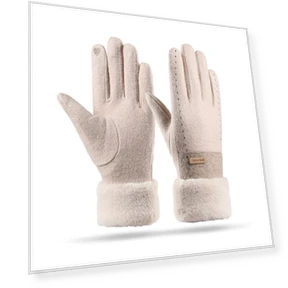 Winter Velvet Touchscreen Gloves — Gloves, TYU01