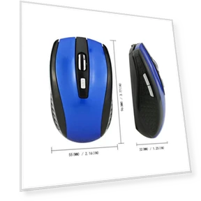 Wireless Silent Mouse with Adjustable DPI — Computer Mice, Wrigleys