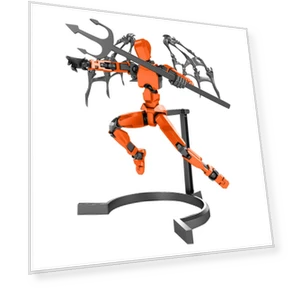 3D Robot Titan Mobile Doll Set — Dolls & Figures, Joliann fashion