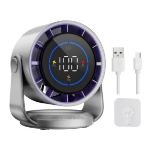 Air Cooling Fan with Digital Display, Cleaner Products