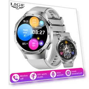 Bluetooth Call Waterproof Smart Fitness Watch — Smartwatches, LIGE