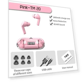 Bluetooth Earbuds with LED Display — Bluetooth Headsets, Uav parts center