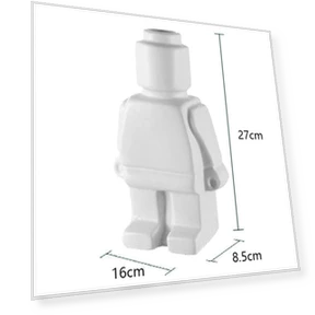 Ceramic Robot Vase — Vases, TOP-MALL-001