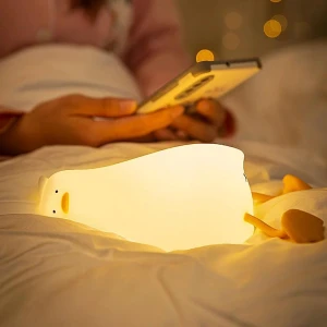 Cute Silicone Duck Night Light, TOP-MALL-001