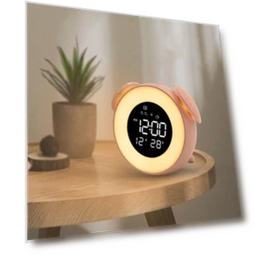 Digital Smart Alarm Clock with Night Light — Alarm, DC-HOME Textile