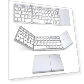 Foldable Wireless Thin Silent Bluetooth Keyboard with Touchpad — Keyboards, SS-Pajamas-01