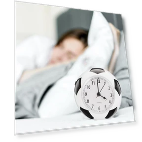 Football Alarm Clock Night Light — Clocks, Daily necessities-V