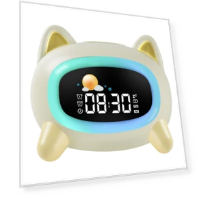 Kids Alarm Clock with Night Light — Alarms & Clocks, Daily necessities-V