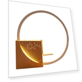 LED Night Light with Alarm — Sleep Soothers, Modern Home Furnishing