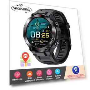Military Sports Smartwatch — Smartwatches, Tiktop2