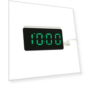 Mini LED Electronic Mirror Clock — Alarms & Clocks, Daily necessities-V