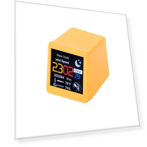 Mini Size Smart WIFI Weather Station Clock — Alarms & Clocks, TOP-MALL-001