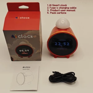 Multifunctional Cartoon Alarm Clock, Daily necessities-V