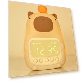Rechargeable Kids Alarm Clock with Night Light — Alarms & Clocks, Daily necessities-V
