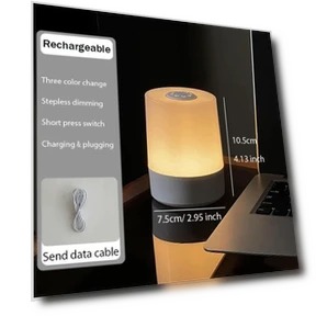 Rechargeable Touch Night Light — Night Lights, TOP-MALL-001