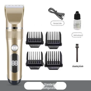 Silent Smart Hair Clipper with Digital Display, TopSky