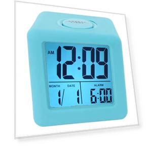 Silicone Square Alarm Clock — Alarms & Clocks, DC-HOME Textile