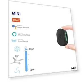 Smart Ceiling Fan Speed Switch — Ceiling Fan Wall Controls, Melery