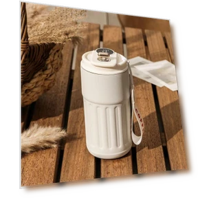 Smart Display Vacuum Flask — Flasks, TOP-MALL-001