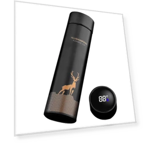 Smart Thermos Water Bottle with LED Temperature Display — Thermoses, Darling Women Boutique