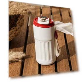 Smart Water Thermos — Travel Drinkware, TOP-MALL-001