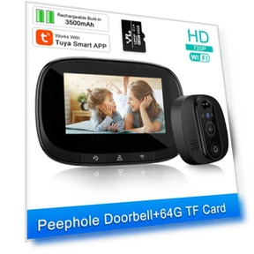 Smart Wi-Fi Doorbell with Camera — Smart Home Security, Jakemy