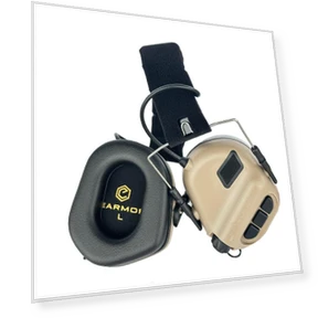 Tactical Electronic Shooting Headphones — Earmuffs, EARMOR