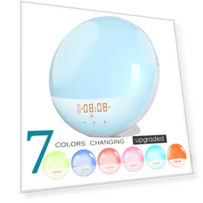 Wake Up Light Alarm Clock — Alarms & Clocks, Daily necessities-V