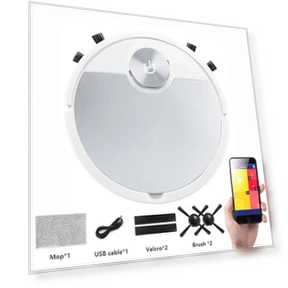 Wireless 3-in-1 Robot Vacuum — Smart Cleaning Robots, Chic Interiors